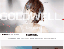 Tablet Screenshot of goldwell.us